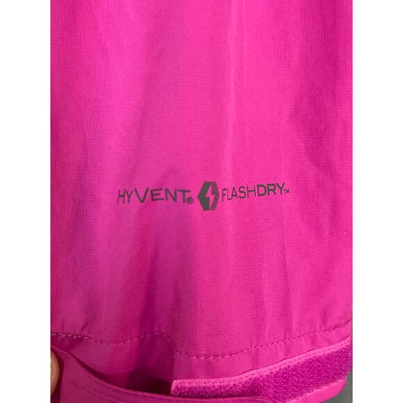 The North Face Women’s HyVent FlashDry Pink Hooded Waterproof Jacket Size M - Picture 4 of 8